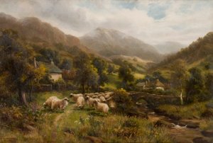 Aber, Noord-Wales door William Langley